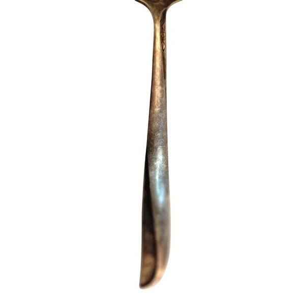 Vintage Wm A Rogers Oneida Ltd Silver-Plated Pie and Cake Serving Spoon Spatula - Picture 4 of 7